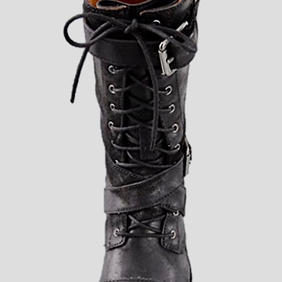 KORS Michael Kors joplin suede combat boots - Picture 2 of 6
